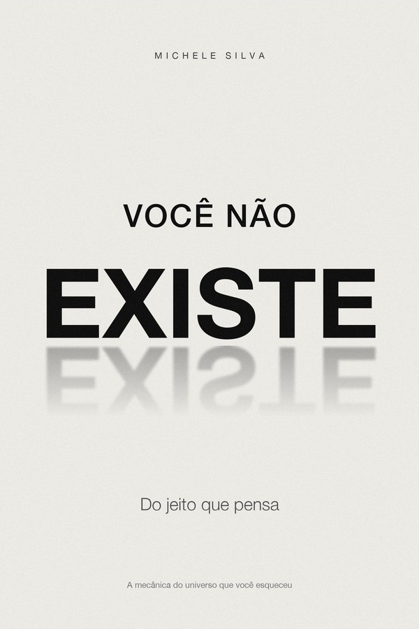 Capa de Você Não Existe, de Michele Silva